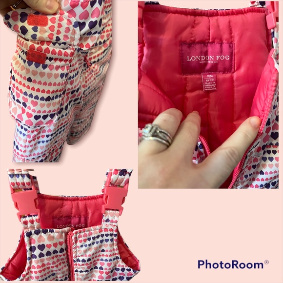 EUC London Fog Snow bibs - Picture 2 of 2